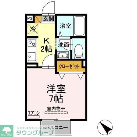 シャングリラの物件間取画像